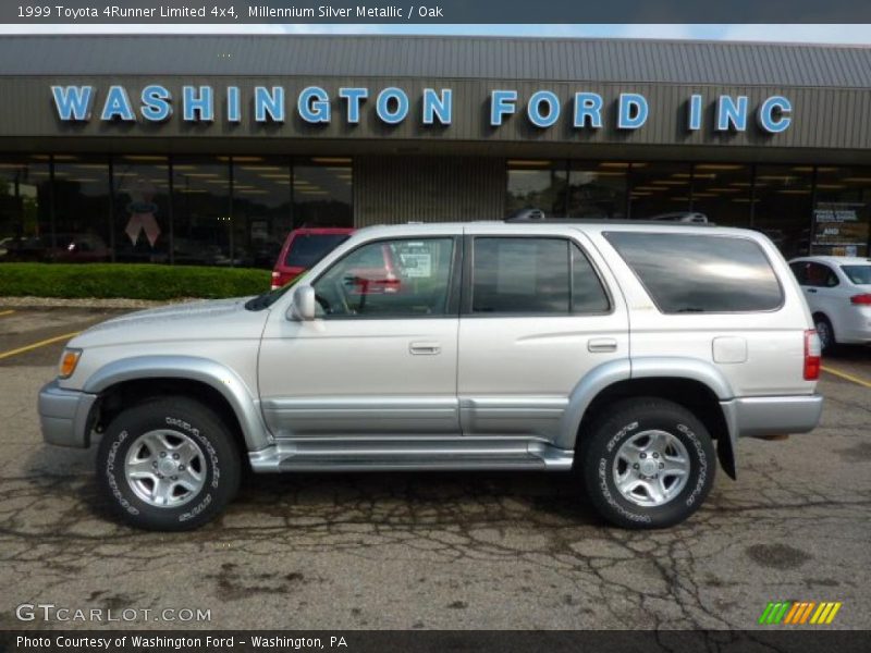 Millennium Silver Metallic / Oak 1999 Toyota 4Runner Limited 4x4