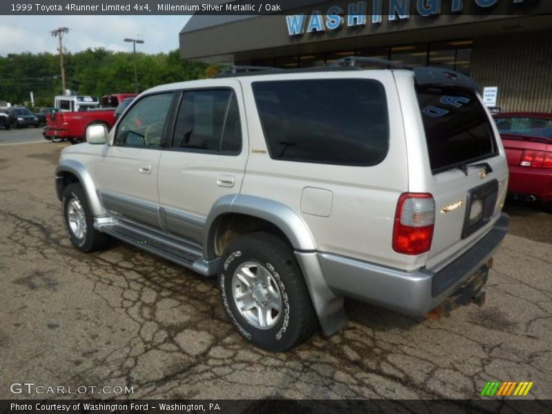 Millennium Silver Metallic / Oak 1999 Toyota 4Runner Limited 4x4