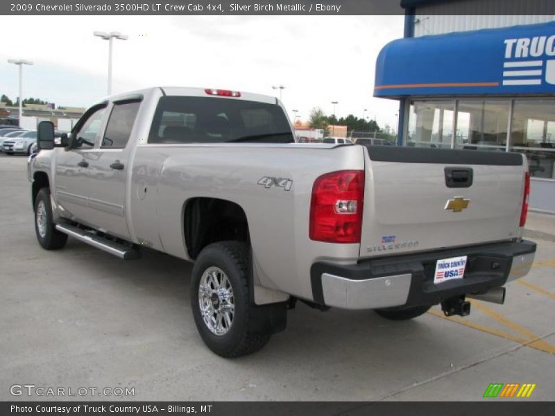 Silver Birch Metallic / Ebony 2009 Chevrolet Silverado 3500HD LT Crew Cab 4x4