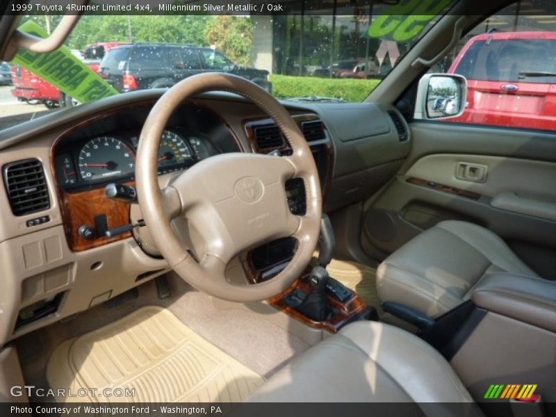 Millennium Silver Metallic / Oak 1999 Toyota 4Runner Limited 4x4