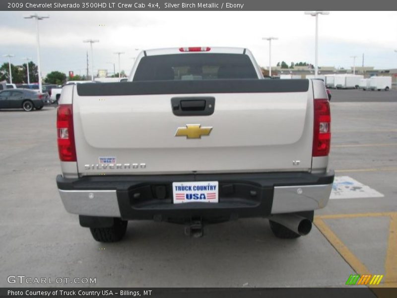 Silver Birch Metallic / Ebony 2009 Chevrolet Silverado 3500HD LT Crew Cab 4x4