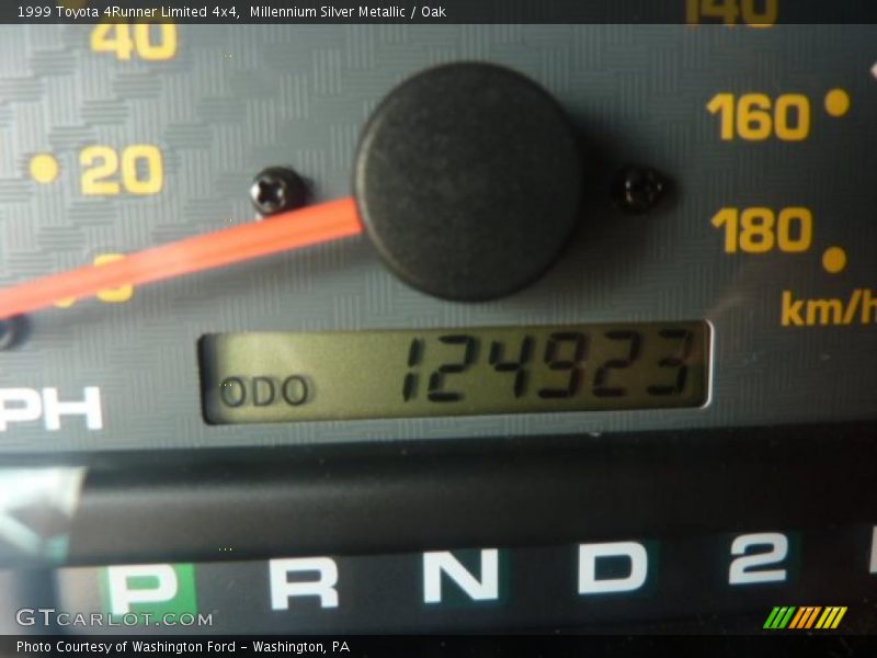 Millennium Silver Metallic / Oak 1999 Toyota 4Runner Limited 4x4