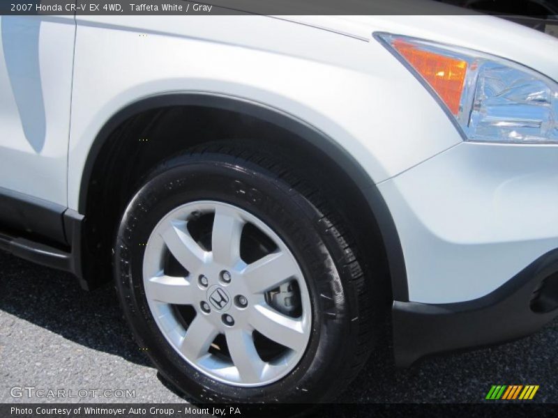 Taffeta White / Gray 2007 Honda CR-V EX 4WD