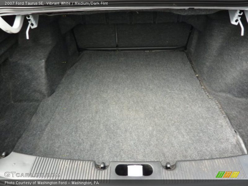 Vibrant White / Medium/Dark Flint 2007 Ford Taurus SE