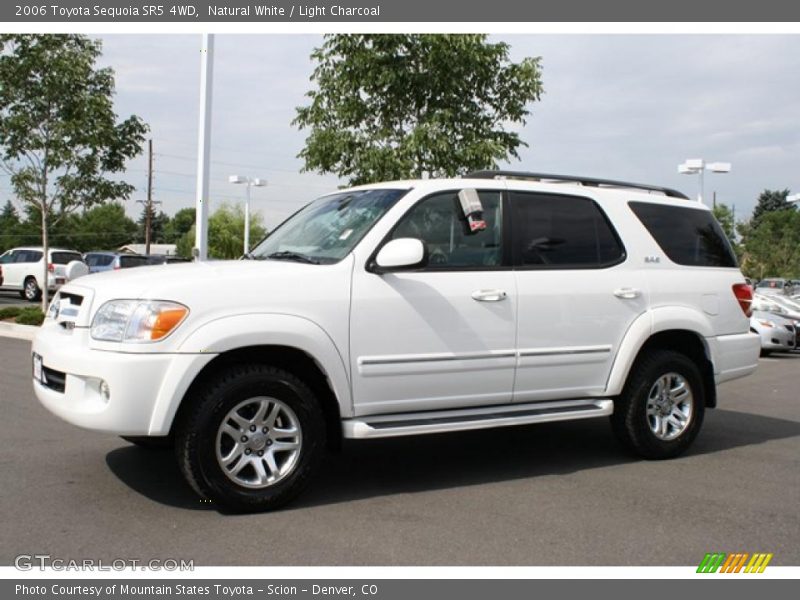 Natural White / Light Charcoal 2006 Toyota Sequoia SR5 4WD
