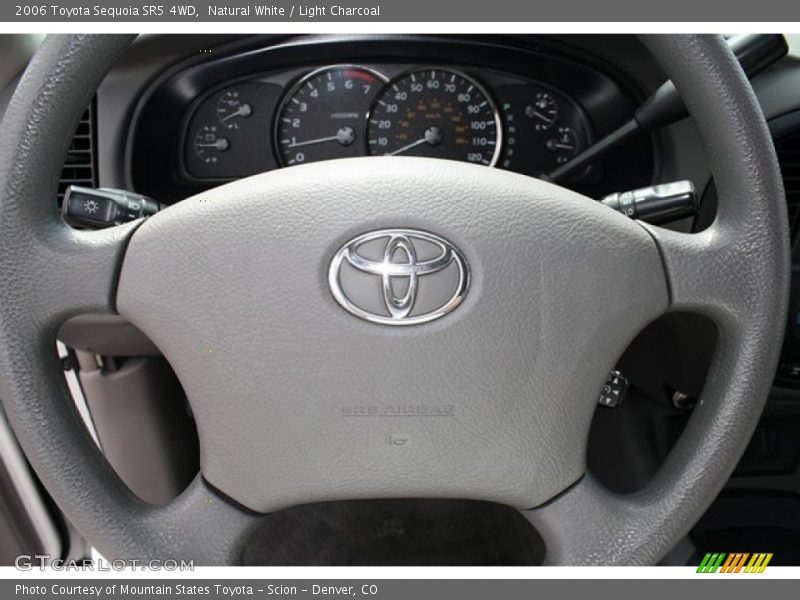 Natural White / Light Charcoal 2006 Toyota Sequoia SR5 4WD