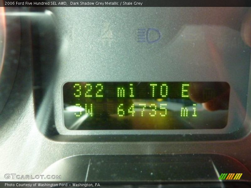 Dark Shadow Grey Metallic / Shale Grey 2006 Ford Five Hundred SEL AWD