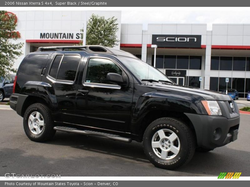 Super Black / Steel/Graphite 2006 Nissan Xterra S 4x4