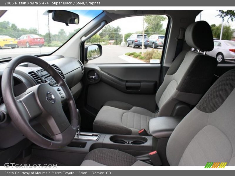Super Black / Steel/Graphite 2006 Nissan Xterra S 4x4