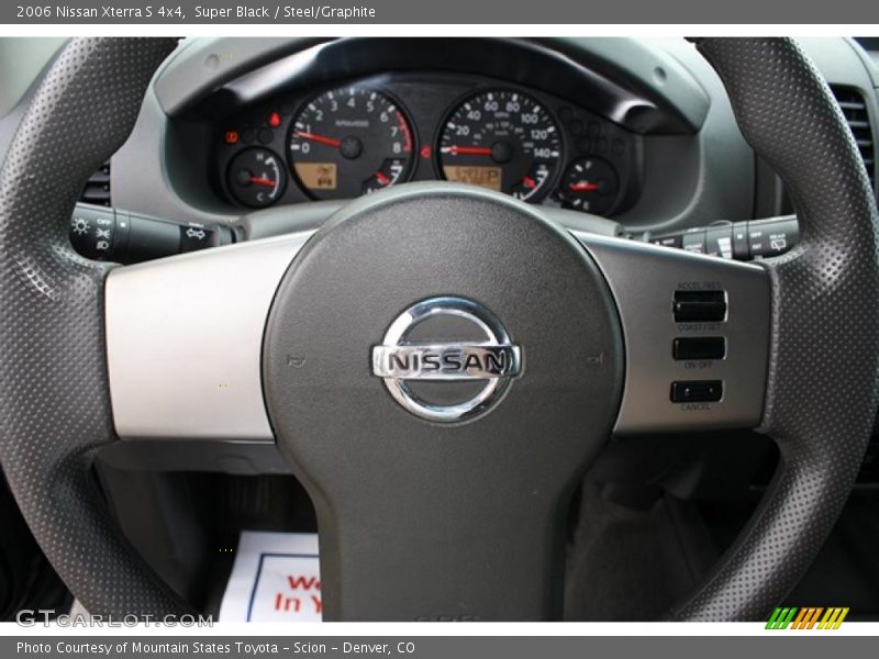 Super Black / Steel/Graphite 2006 Nissan Xterra S 4x4