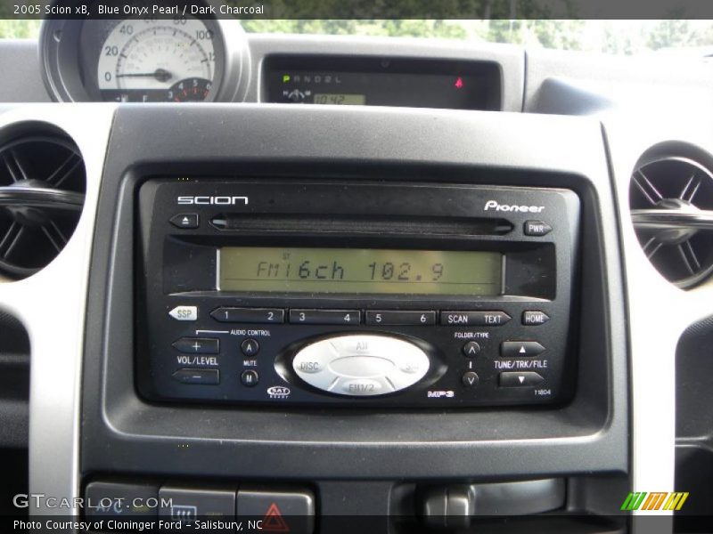 Blue Onyx Pearl / Dark Charcoal 2005 Scion xB