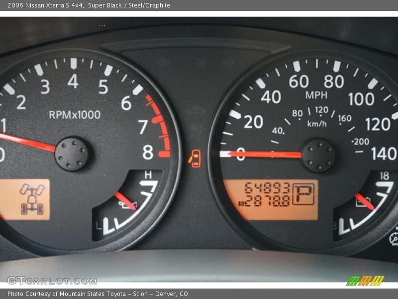 Super Black / Steel/Graphite 2006 Nissan Xterra S 4x4