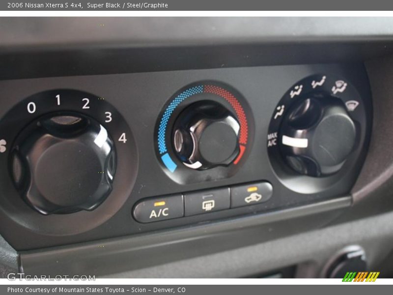 Super Black / Steel/Graphite 2006 Nissan Xterra S 4x4