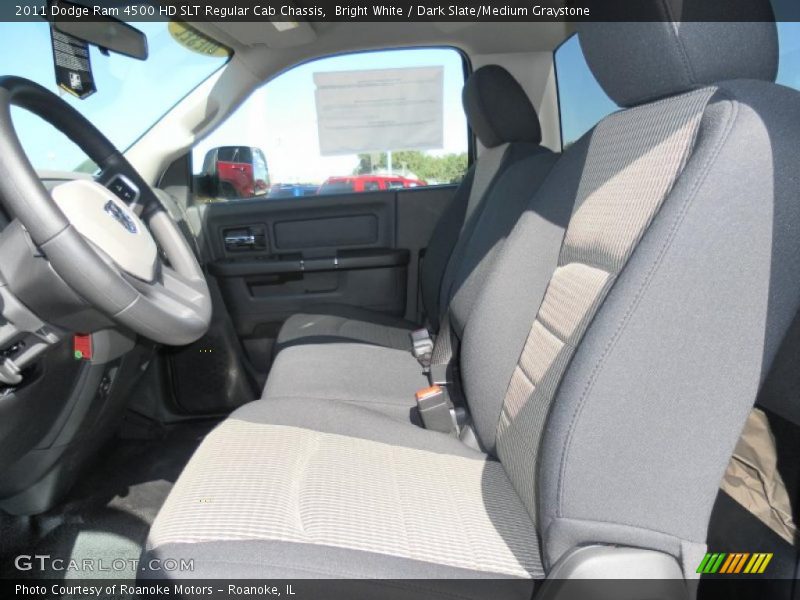 Bright White / Dark Slate/Medium Graystone 2011 Dodge Ram 4500 HD SLT Regular Cab Chassis
