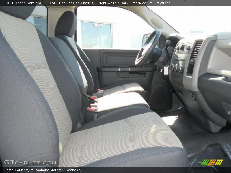 Bright White / Dark Slate/Medium Graystone 2011 Dodge Ram 4500 HD SLT Regular Cab Chassis