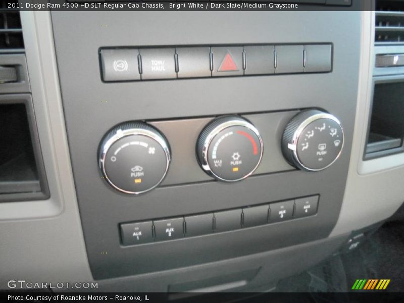 Bright White / Dark Slate/Medium Graystone 2011 Dodge Ram 4500 HD SLT Regular Cab Chassis