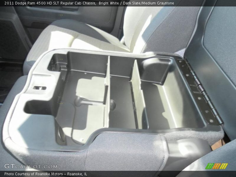 Bright White / Dark Slate/Medium Graystone 2011 Dodge Ram 4500 HD SLT Regular Cab Chassis