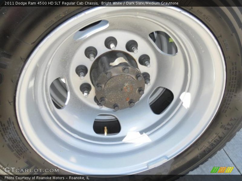 Bright White / Dark Slate/Medium Graystone 2011 Dodge Ram 4500 HD SLT Regular Cab Chassis