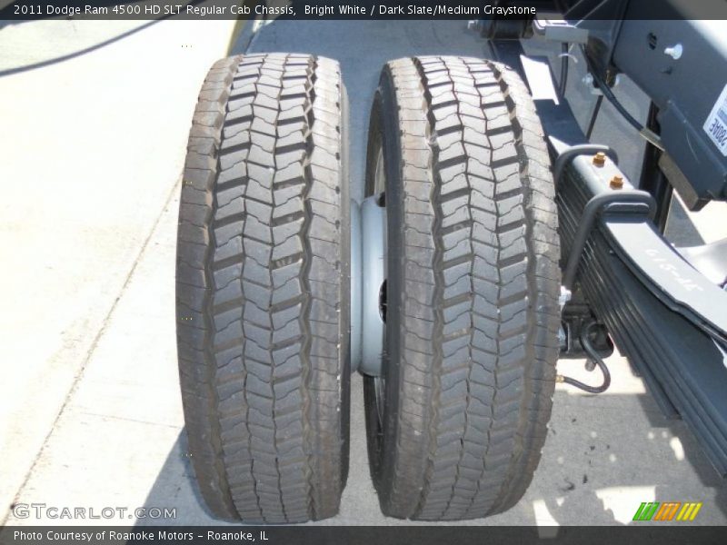 Bright White / Dark Slate/Medium Graystone 2011 Dodge Ram 4500 HD SLT Regular Cab Chassis
