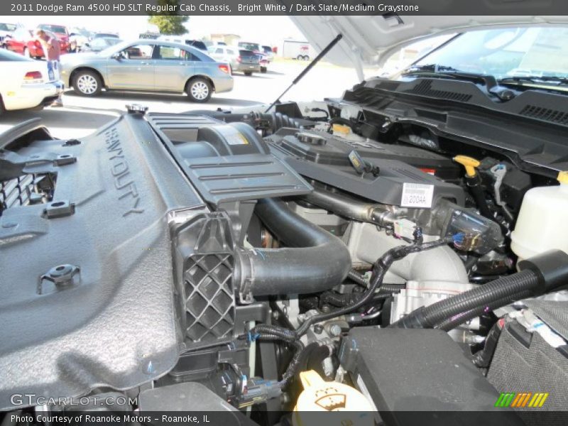 Bright White / Dark Slate/Medium Graystone 2011 Dodge Ram 4500 HD SLT Regular Cab Chassis