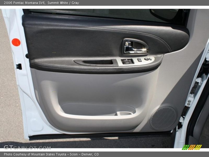 Summit White / Gray 2006 Pontiac Montana SV6