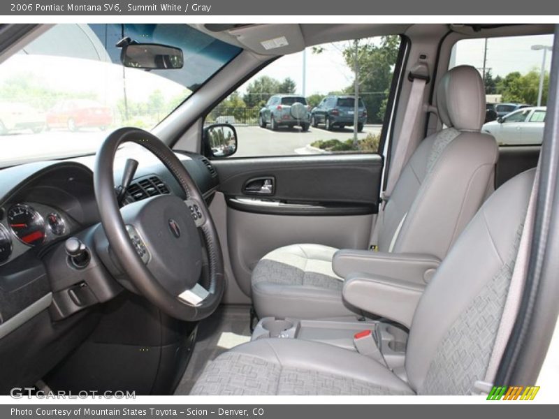 Summit White / Gray 2006 Pontiac Montana SV6