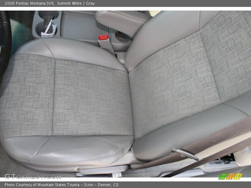 Summit White / Gray 2006 Pontiac Montana SV6