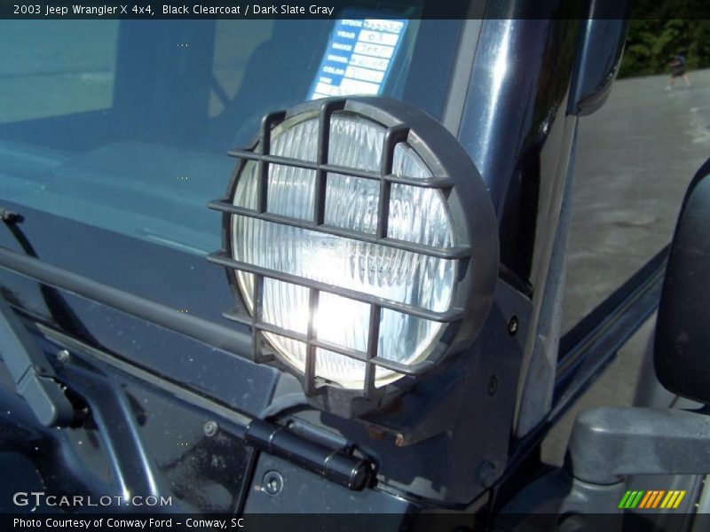 Black Clearcoat / Dark Slate Gray 2003 Jeep Wrangler X 4x4