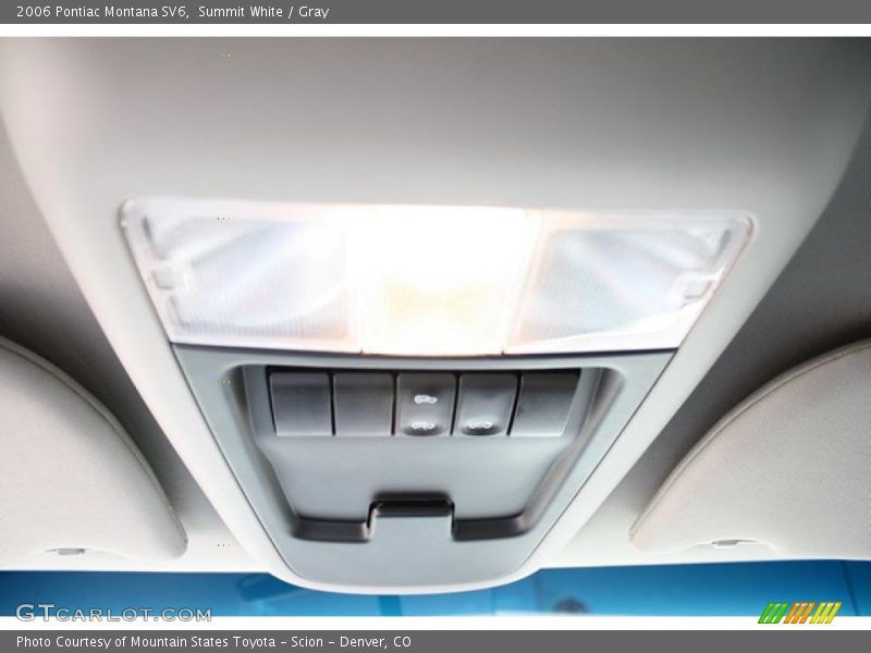 Summit White / Gray 2006 Pontiac Montana SV6