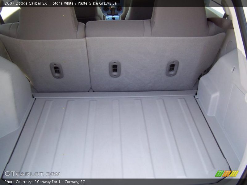Stone White / Pastel Slate Gray/Blue 2007 Dodge Caliber SXT
