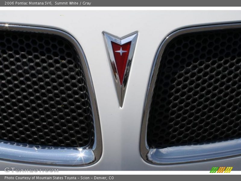 Summit White / Gray 2006 Pontiac Montana SV6