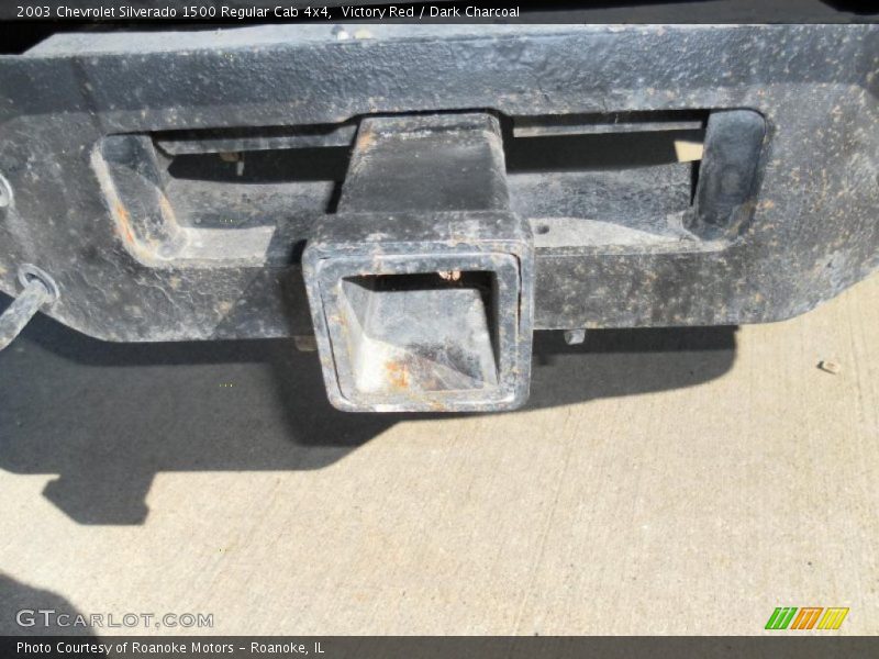Victory Red / Dark Charcoal 2003 Chevrolet Silverado 1500 Regular Cab 4x4