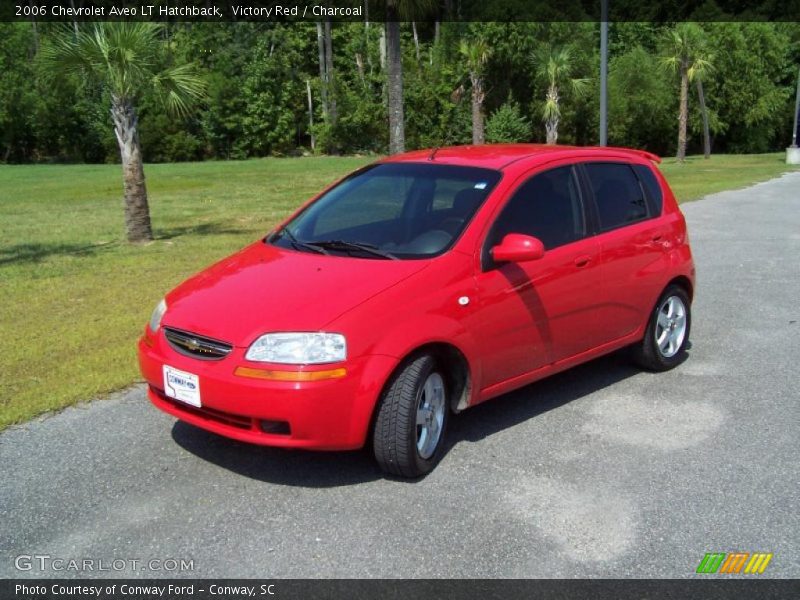 Victory Red / Charcoal 2006 Chevrolet Aveo LT Hatchback