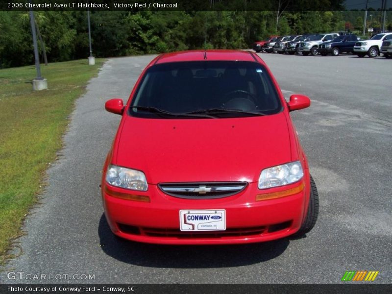 Victory Red / Charcoal 2006 Chevrolet Aveo LT Hatchback
