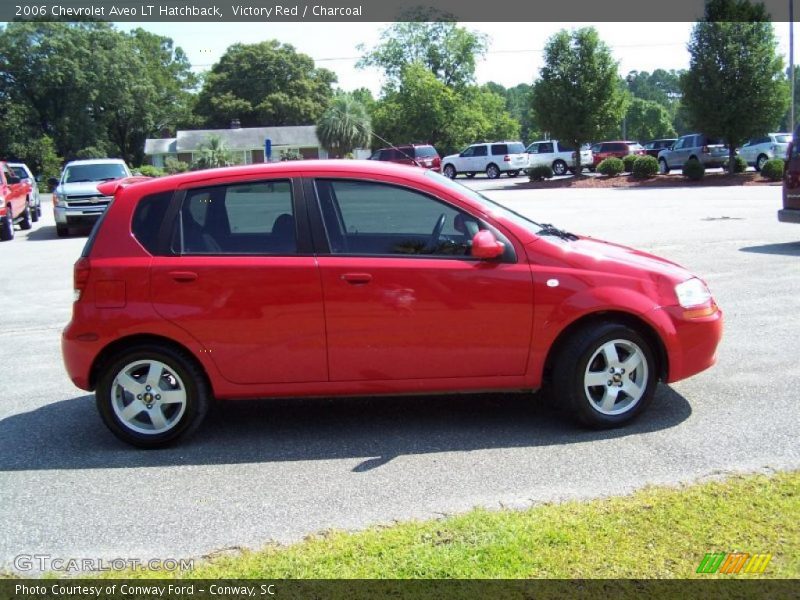 Victory Red / Charcoal 2006 Chevrolet Aveo LT Hatchback