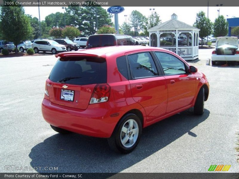 Victory Red / Charcoal 2006 Chevrolet Aveo LT Hatchback