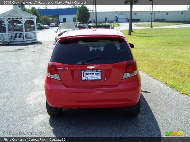 Victory Red / Charcoal 2006 Chevrolet Aveo LT Hatchback