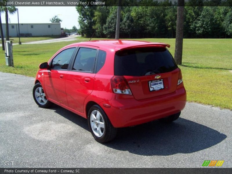 Victory Red / Charcoal 2006 Chevrolet Aveo LT Hatchback