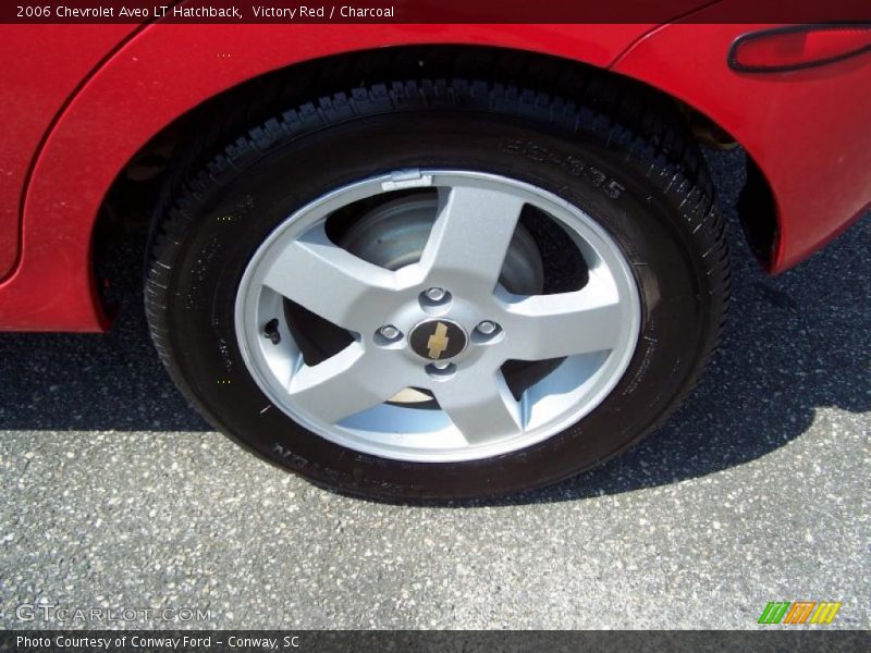 Victory Red / Charcoal 2006 Chevrolet Aveo LT Hatchback
