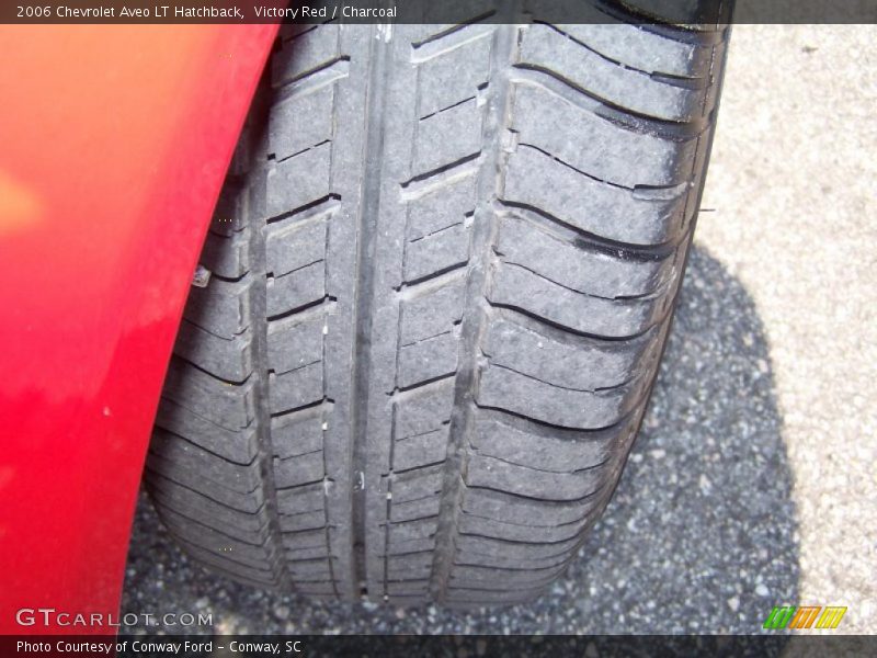 Victory Red / Charcoal 2006 Chevrolet Aveo LT Hatchback