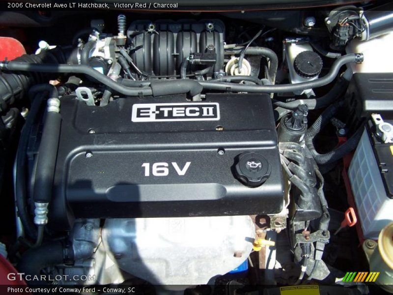 Victory Red / Charcoal 2006 Chevrolet Aveo LT Hatchback