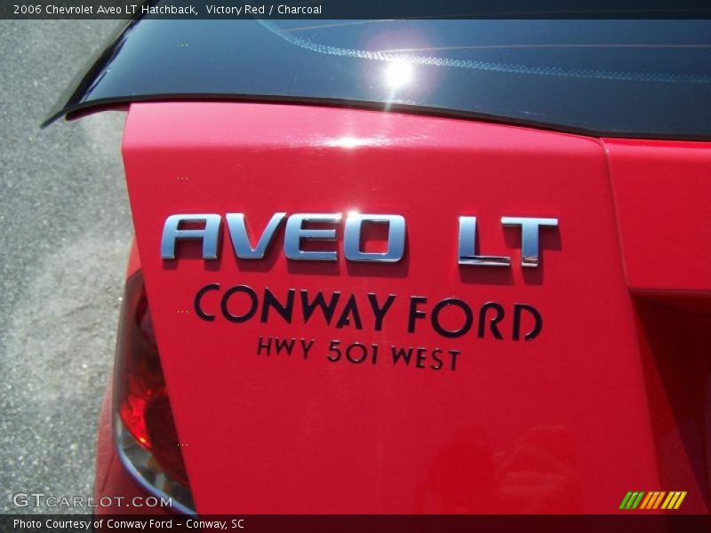 Victory Red / Charcoal 2006 Chevrolet Aveo LT Hatchback