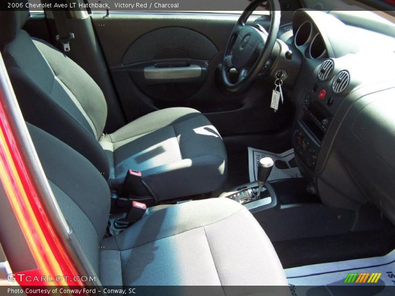 Victory Red / Charcoal 2006 Chevrolet Aveo LT Hatchback