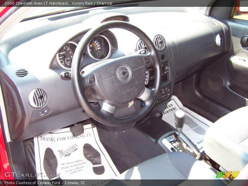 Victory Red / Charcoal 2006 Chevrolet Aveo LT Hatchback