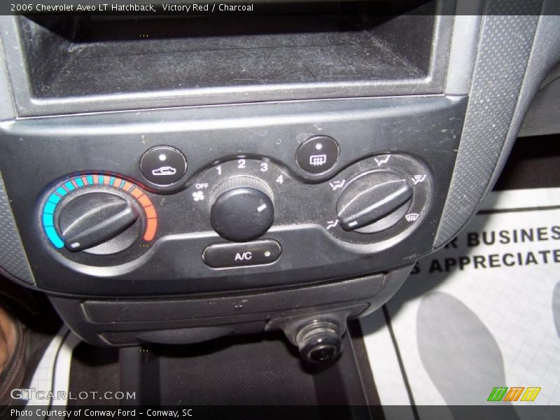 Victory Red / Charcoal 2006 Chevrolet Aveo LT Hatchback