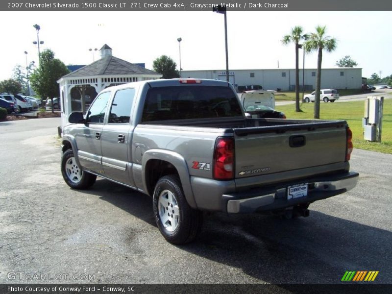 Graystone Metallic / Dark Charcoal 2007 Chevrolet Silverado 1500 Classic LT  Z71 Crew Cab 4x4