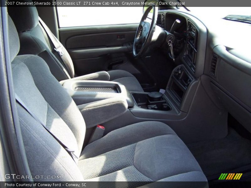 Graystone Metallic / Dark Charcoal 2007 Chevrolet Silverado 1500 Classic LT  Z71 Crew Cab 4x4