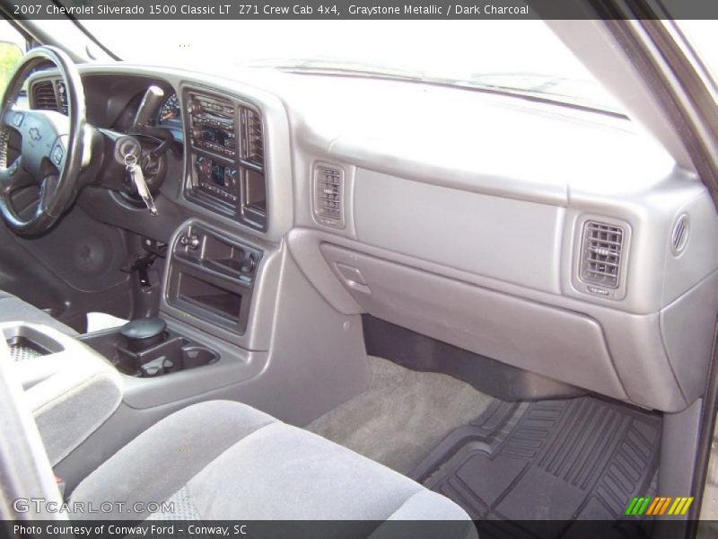Graystone Metallic / Dark Charcoal 2007 Chevrolet Silverado 1500 Classic LT  Z71 Crew Cab 4x4