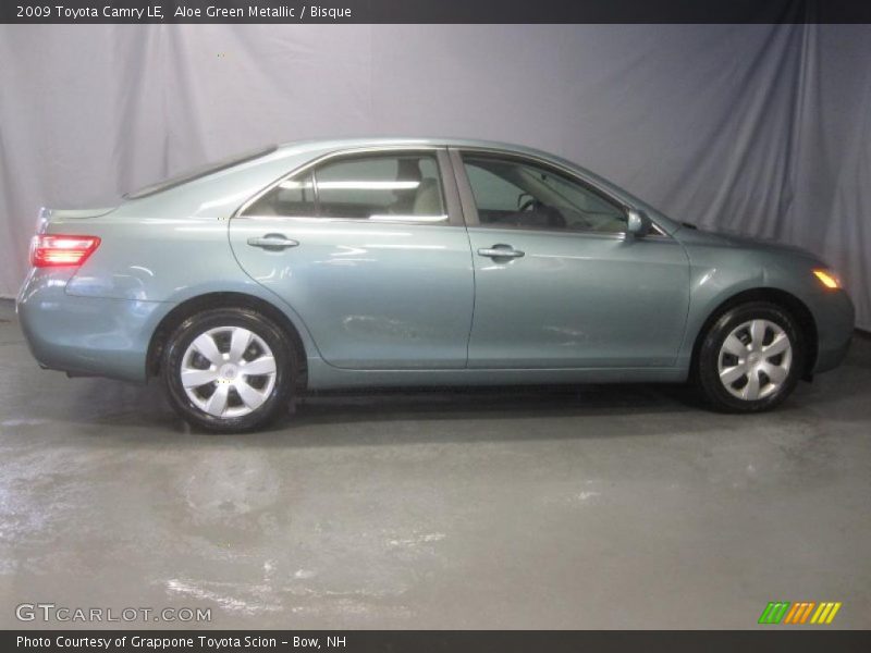 Aloe Green Metallic / Bisque 2009 Toyota Camry LE