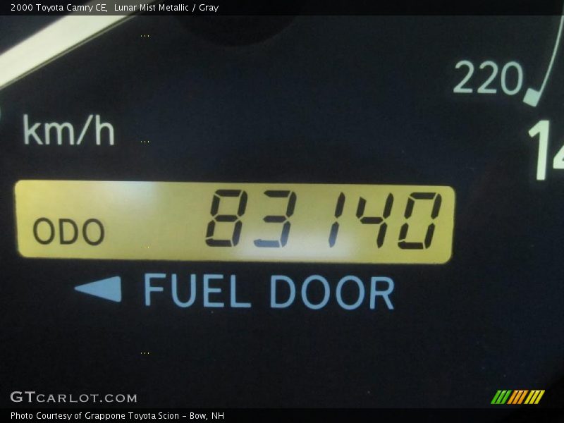 Lunar Mist Metallic / Gray 2000 Toyota Camry CE